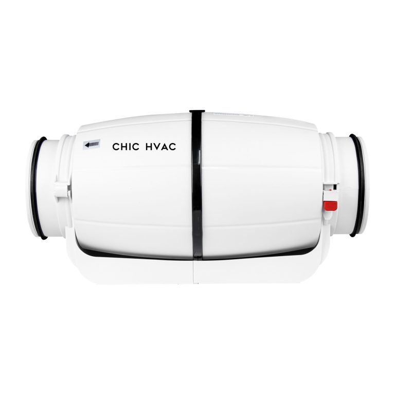 Silent mixed flow inline duct fan-1