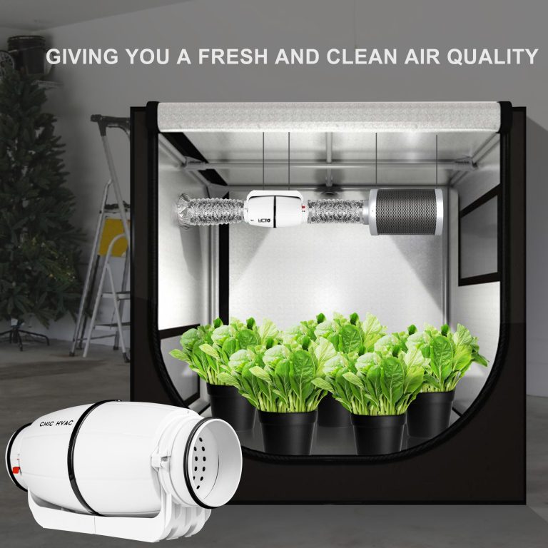 Silent mixed flow inline duct fan-3