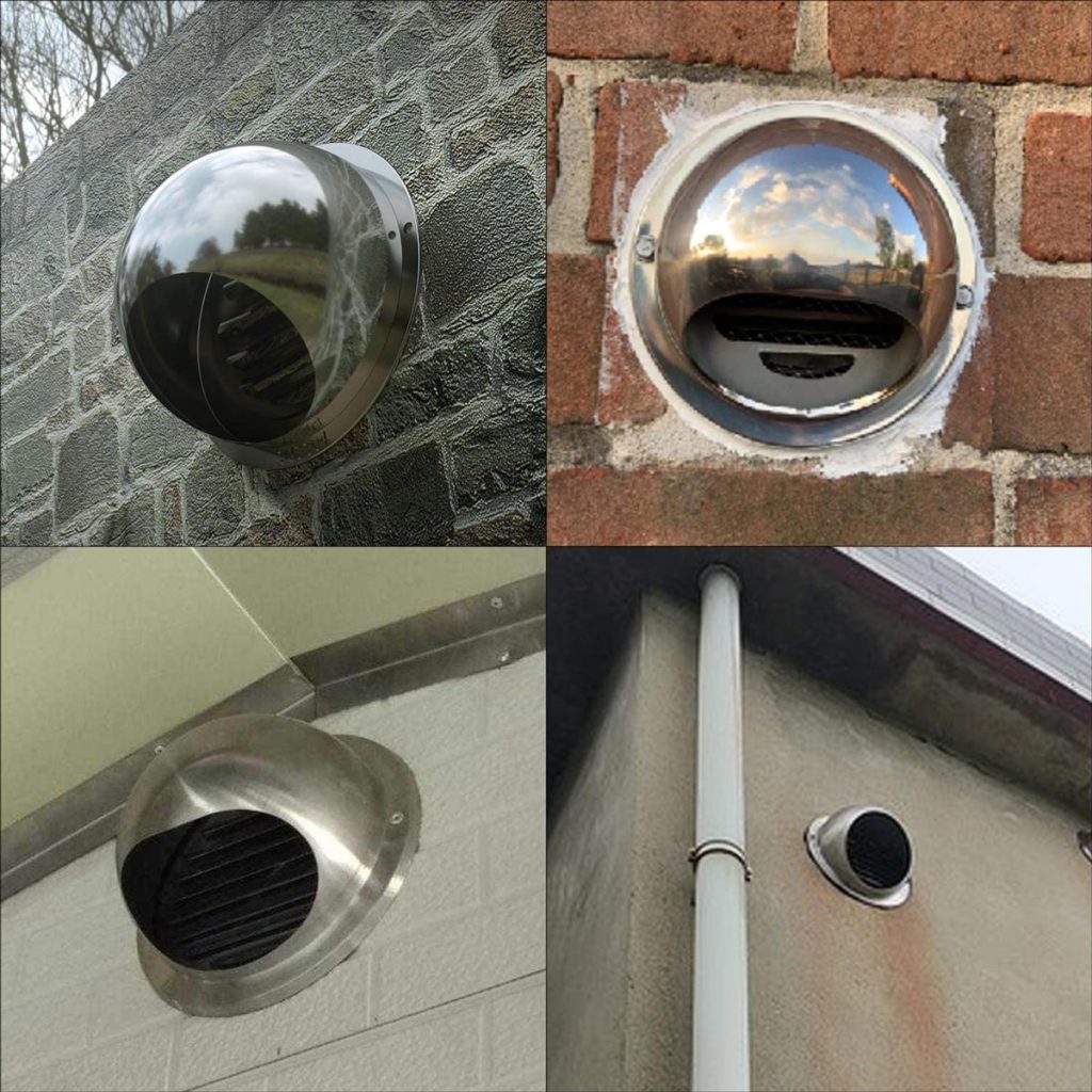 304 Stainless Vent Hood External Extractor1