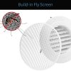 Soffit Vents 4/6/8 Inch Round Air Vents Louver 2